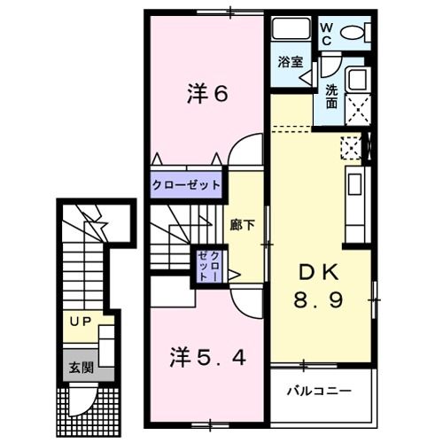 ＥＳＳＥＸ　ＣＯＵＲＴの間取り