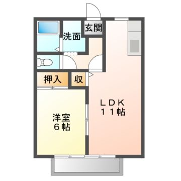 サンクレシェの間取り