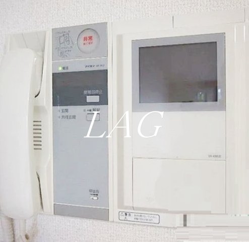 セキュリティ　モニター付インターホンです。