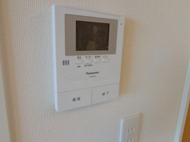 セキュリティ　モニター付きインターホン