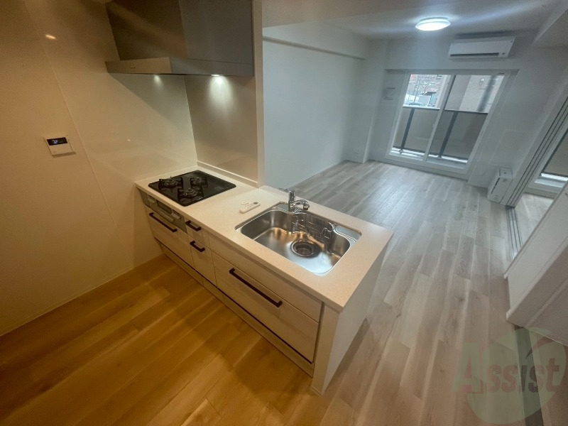 キッチン　システムキッチンなので、すぐお料理に使えます！