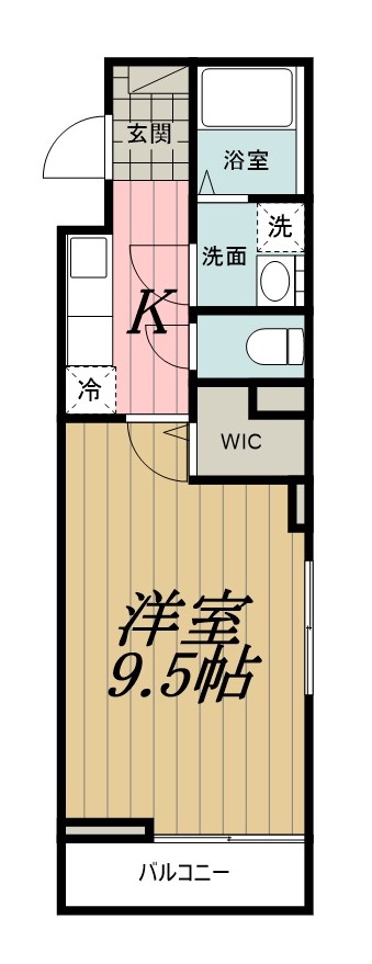 クロスロード プラス Yの間取り写真