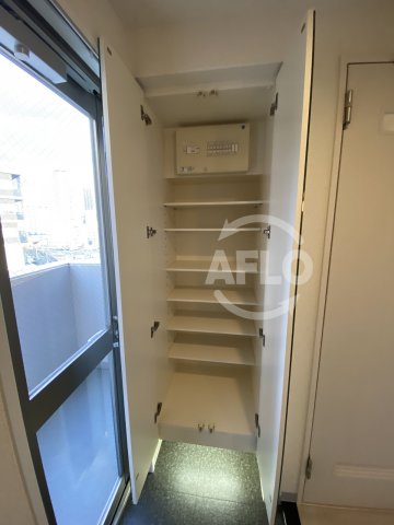 玄関　ノースヴィレッジ壱番館　下駄箱