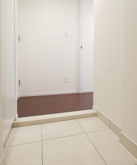 玄関　明るい玄関です