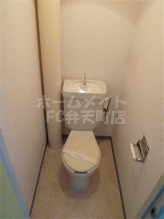 トイレ　ゆったりとした空間のトイレです