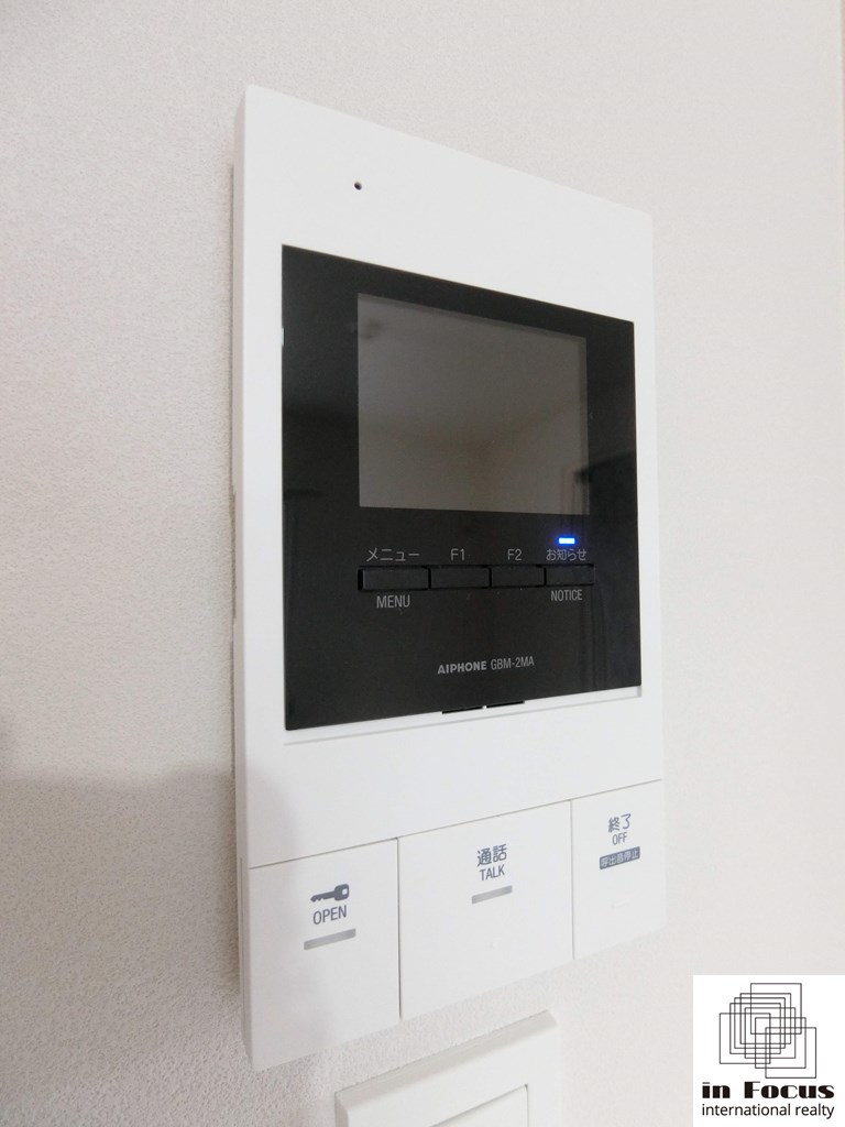 セキュリティ　来客の顔が見える安心のTVモニターホン