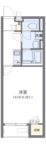クレイノシトラスの間取り写真
