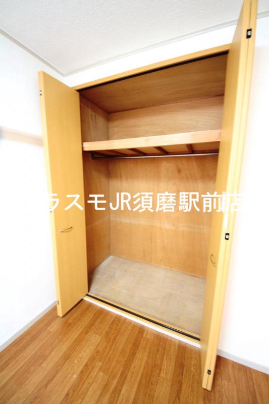 収納　大きなクローゼットがあります。
