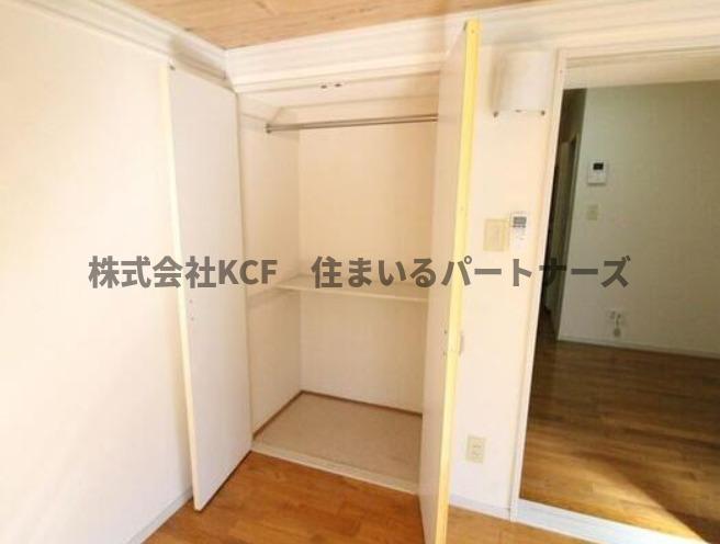 収納　十分な収納スペースがあります