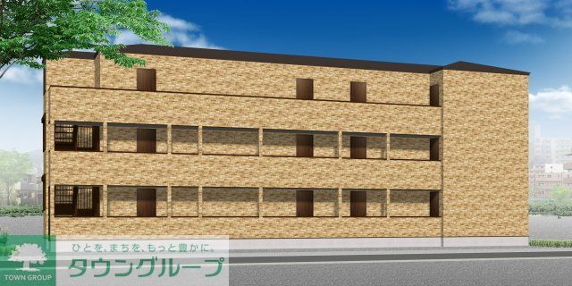 建物外観　※パース