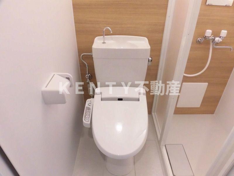 トイレ　ゆったりとした空間のトイレです