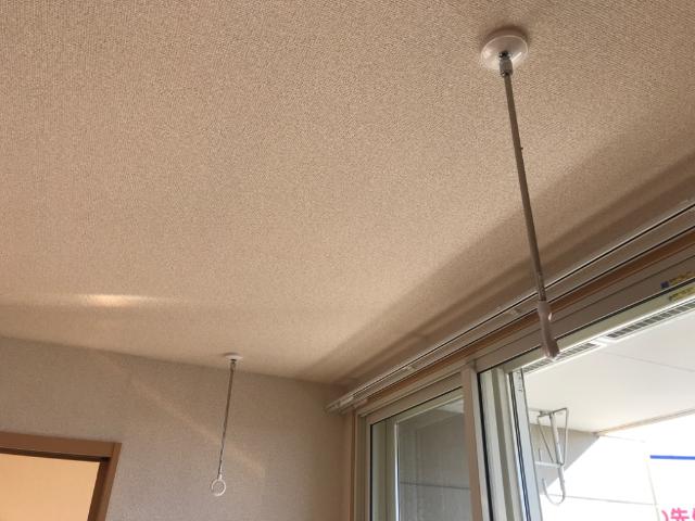 その他設備　室内物干