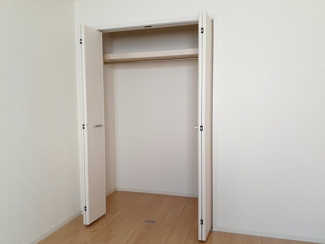 収納　たっぷりとした収納スペースです