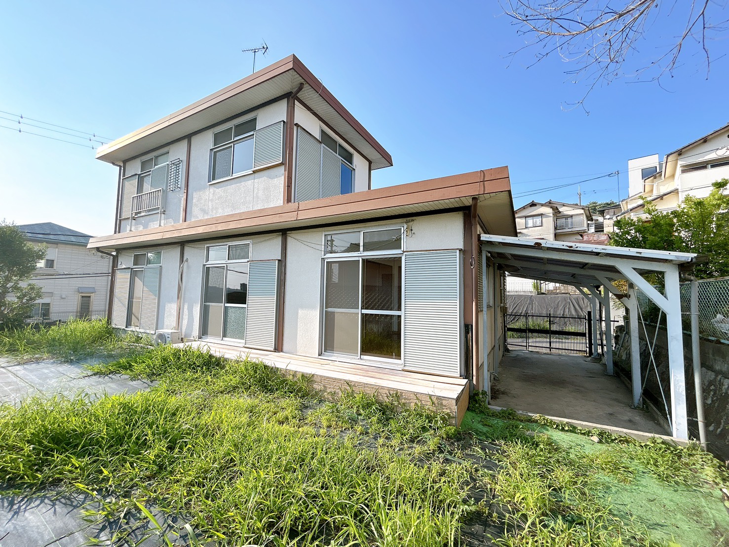 南海高野線 滝谷駅 徒歩12分 2階建 築51年の居間写真