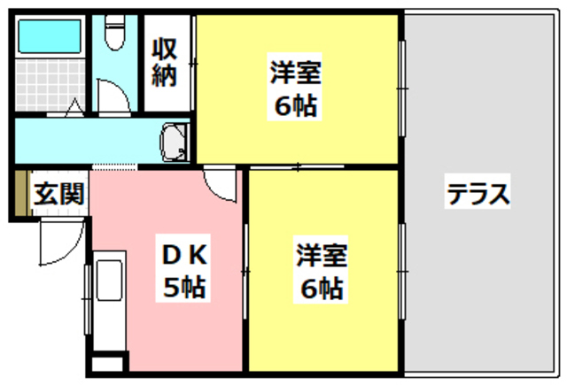 司マンションの間取り写真