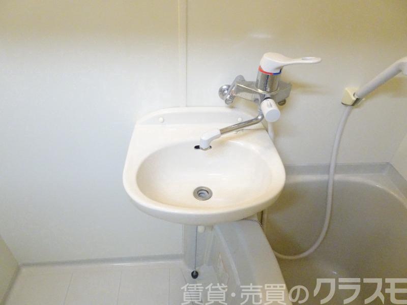 洗面設備　洗面台＆鏡付き♪