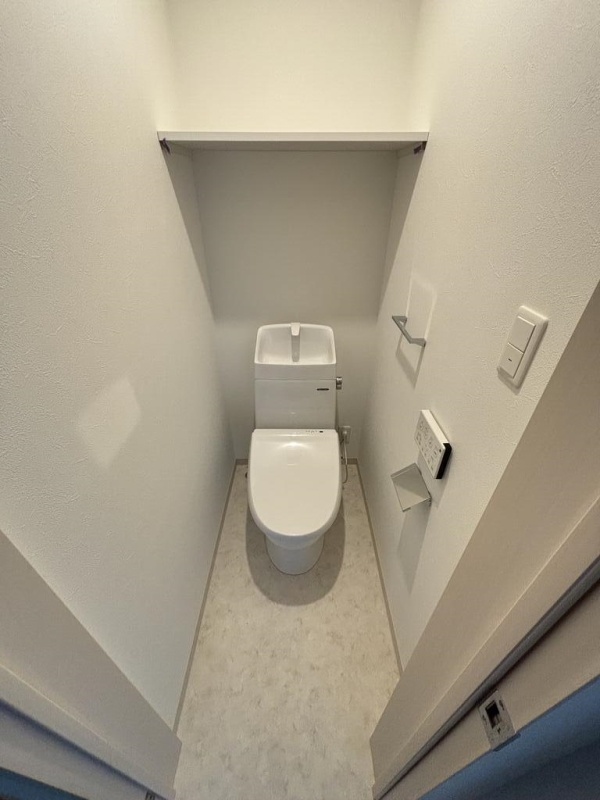 近鉄奈良線 若江岩田駅 徒歩6分 3階建 築3年のトイレ写真