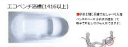 Sincere Terraceの風呂写真