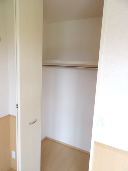 収納　収納のためのスペースです