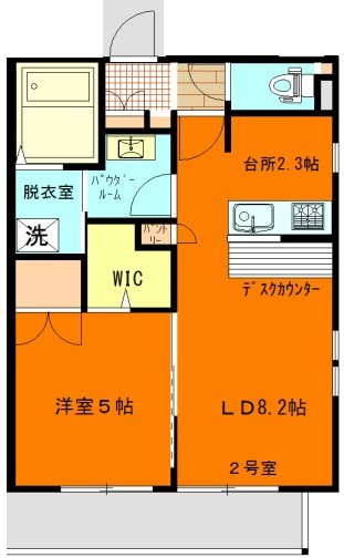 Mandarin Houseの間取り写真