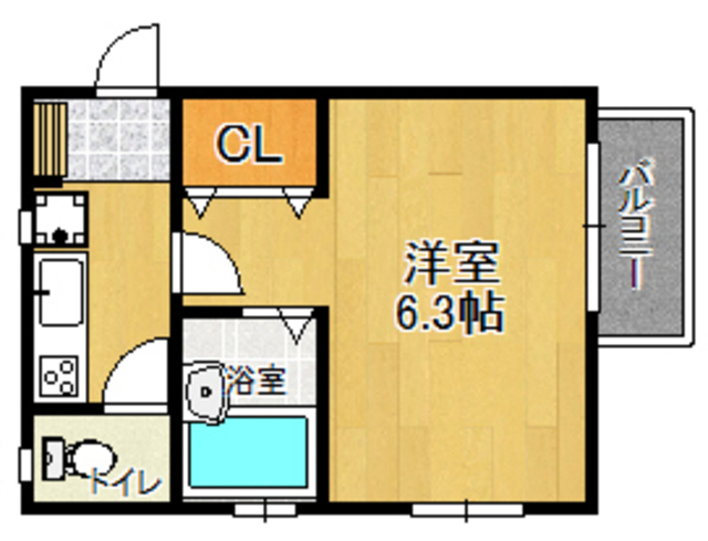 クオリティ三松の間取り