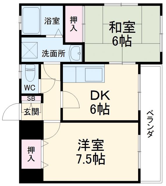 DAKOTAHOUSE（ダコタハウス）の間取り