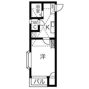 リバティー川名の間取り