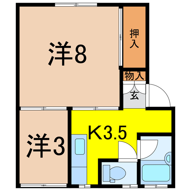 レジェンドの間取り