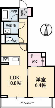 ソレイユコート中仙道の間取り