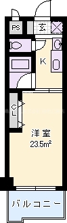 パレ緑地公園の間取り