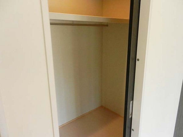 収納　ウォークインクローゼット（写真は反転タイプの他の部屋になりま