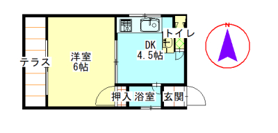 ベリーノ新町の間取り