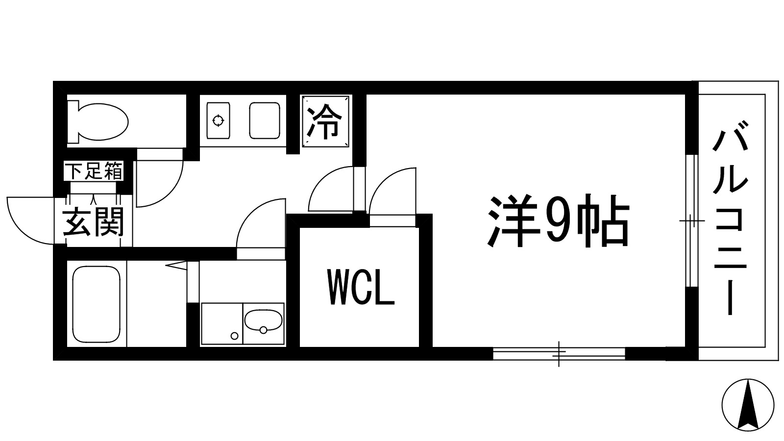 【ロイヤルキャッスルの間取り】