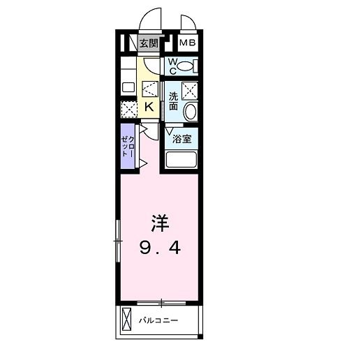 彩雲ＴＯＪＩの間取り