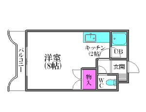 カンパーナ平岸の間取り