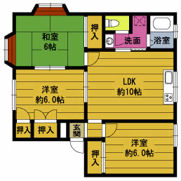 カーサ　アプリコットの間取り