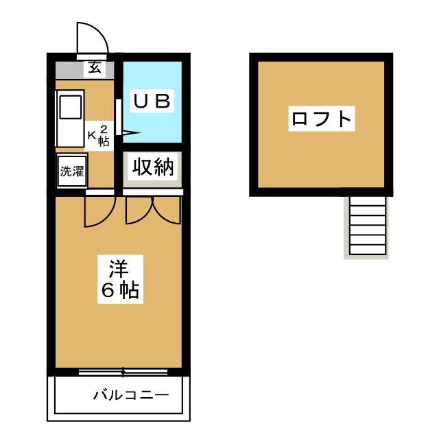 メイプルワンの間取り