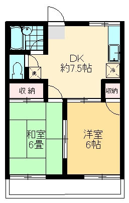 トラッド新井の間取り