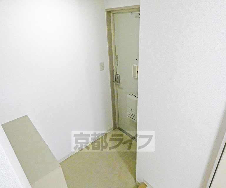 【京都市上京区竹屋町のマンションの玄関】