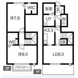 PLUMTREE弐番館(プラムツリーニバンカン)の間取り