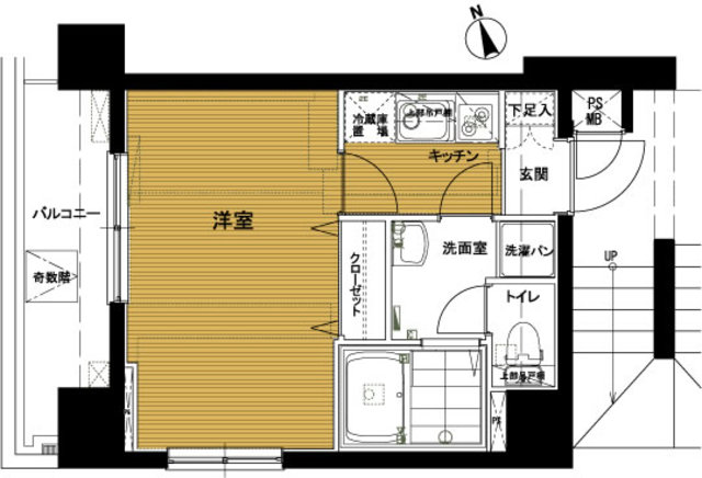 トーシンフェニックス南麻布の間取り