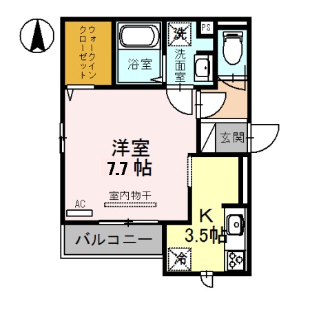 ソシュールの間取り