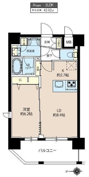 レオーネ新御徒町の間取り