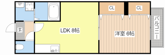 セイコーズマンション日野の間取り