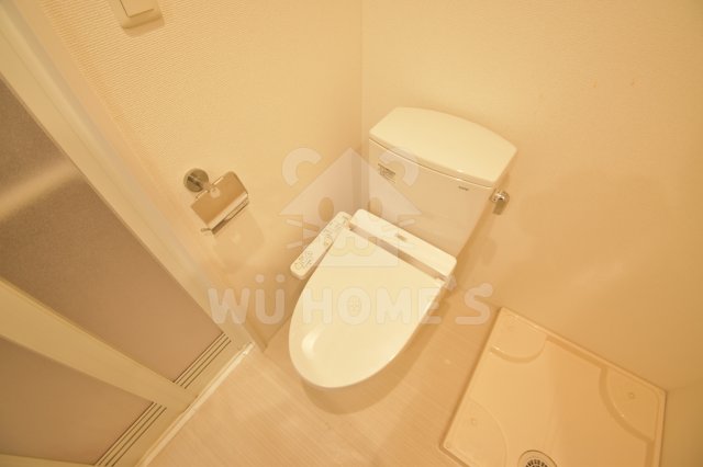 トイレ　ゆったりとした空間のトイレです