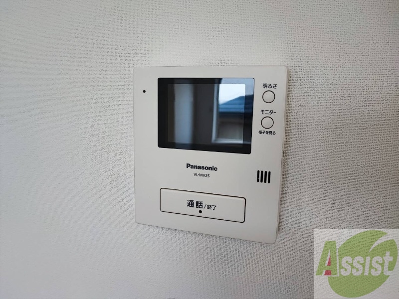 セキュリティ　インターホンで来客確認ができます。色々な機能が付いています。
