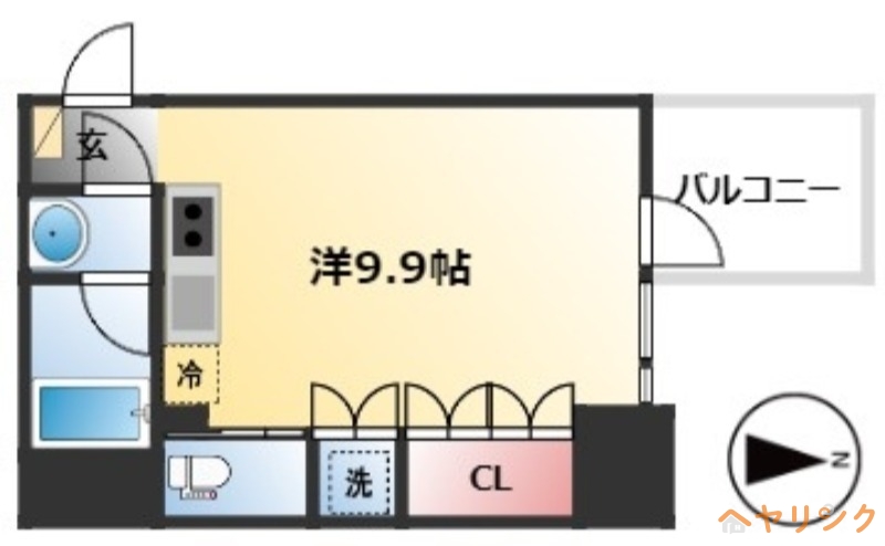 COZY名城公園の間取り