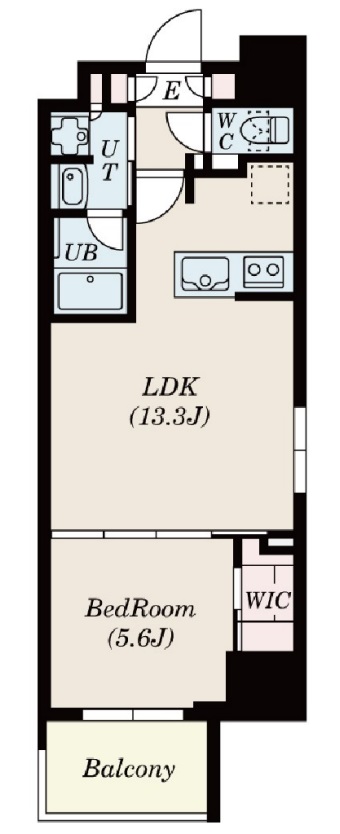 Dimus北浜の間取り