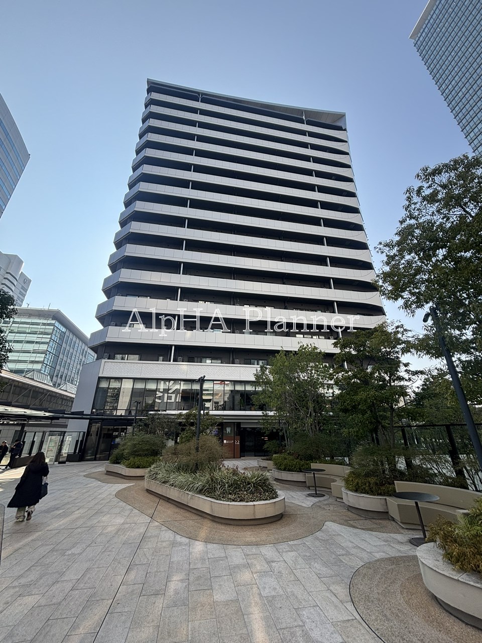 東京ポートシティ竹芝　レジデンスタワーの建物外観