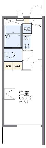 【レオパレスサンライズの間取り】